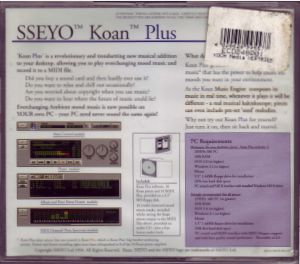 SSEYO Koan Plus back
