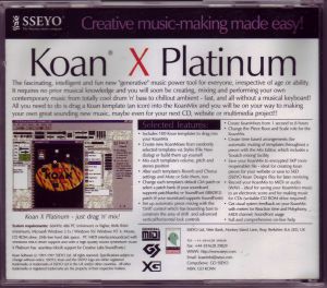 SSEYO Koan X back